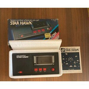 Star Hawk Handheld Video Game Mattel Electronics Vintage 1981